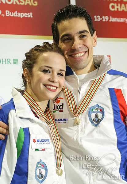 The gold medalists - Cappellini & Lanotte