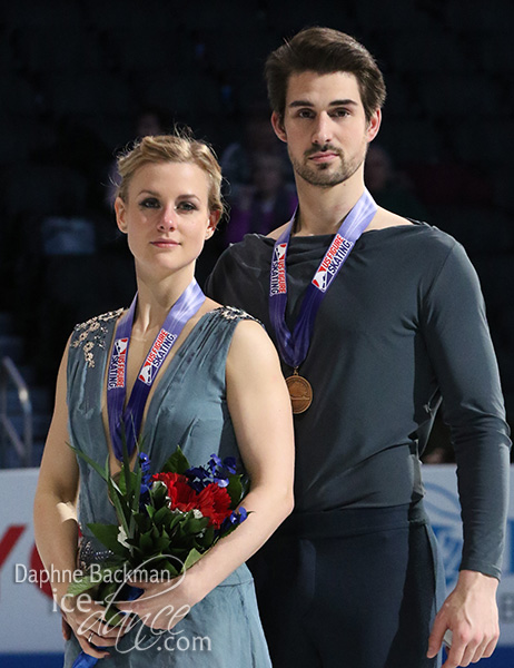 Madison Hubbell & Zachary Donohue (bronze)