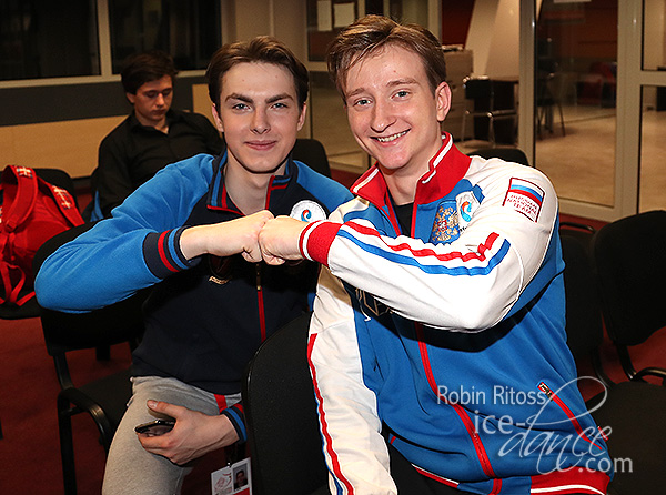 Maxim Nekrasov (RUS) and Kirill Aleshin (RUS)