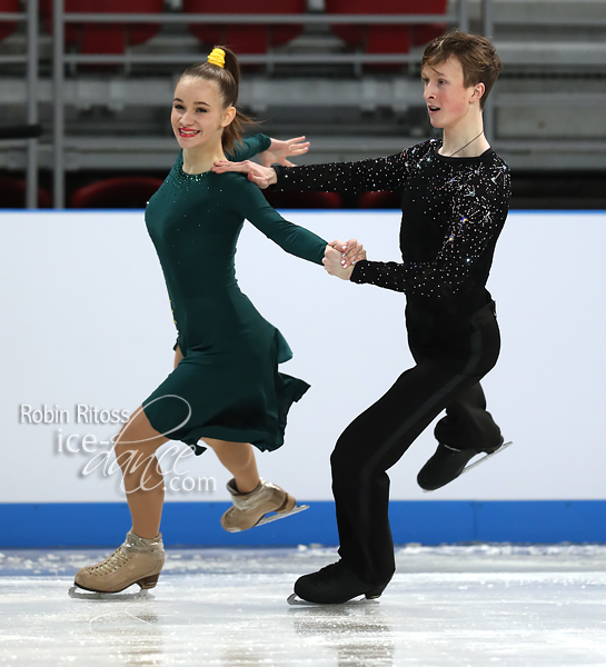Karina Sidarenka & Maksim Yalenich (BLR)