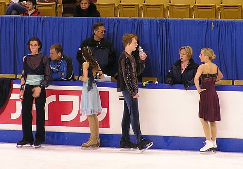 USA and German at the boards