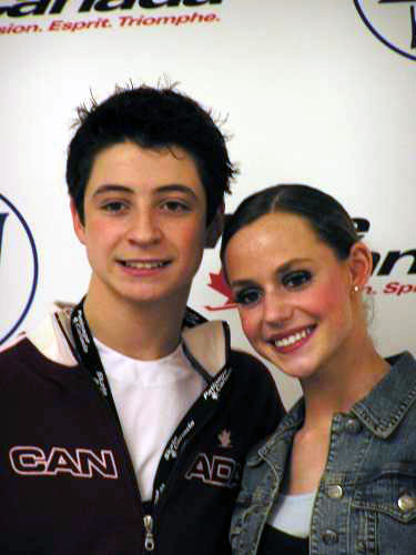 Silver Medalists Tessa Virtue &amp; Scott Moir (CAN)