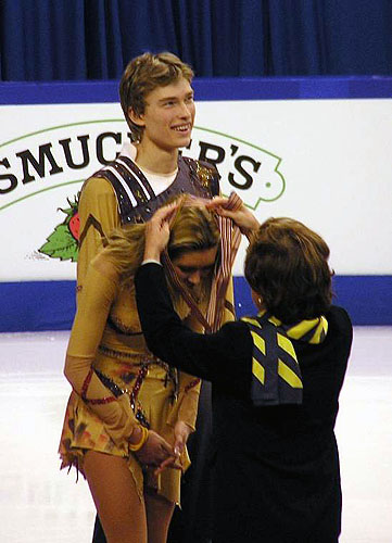 Anastasia Gorshkova &amp; Ilia Tkachenko (RUS) bronze