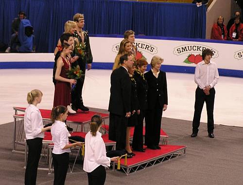 Photo op with the event officials