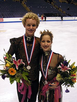 2006 National Silver Medalists (Junior) - Emily Samuelson &amp; Evan Bates