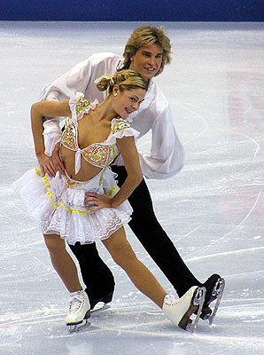 Tiffany Stiegler &amp; Sergei Magerovskiy - Senior Compulsory Dance (Yankee Polka)