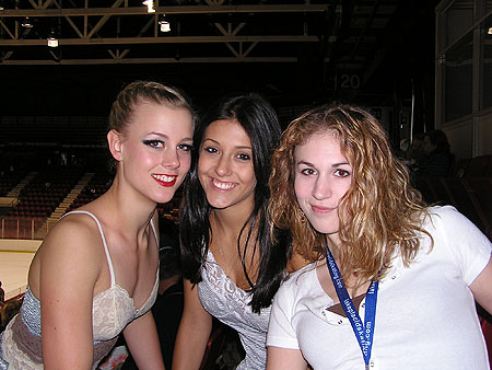 Madison Hubbell, Gianna Katsaros and Michaela Cook