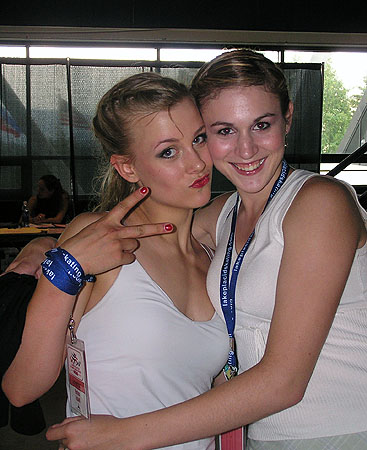 Madison Hubbell and Michaela Cook 