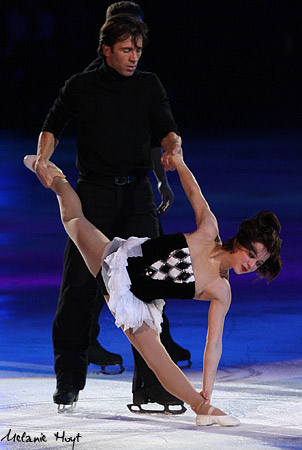 Sasha Cohen and Michael Weiss