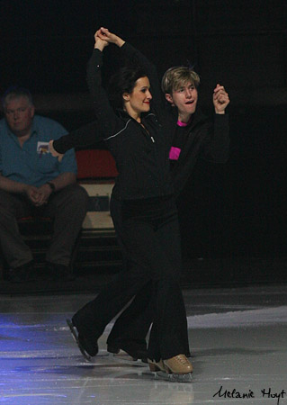 Marie-France Dubreuil and Jeff Buttle