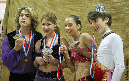 Silly podium people
