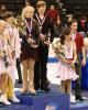 The 2008 junior ice dance podium