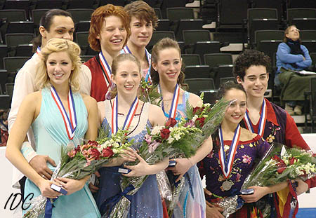 The champions smile for pictures