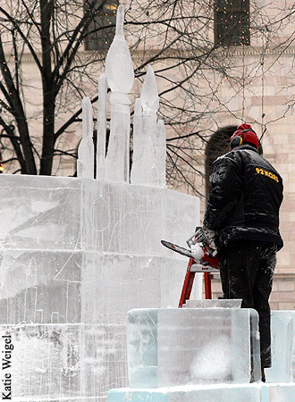 Ice sculptures