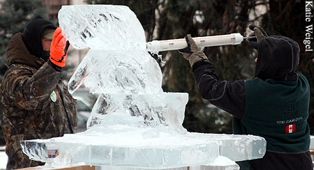 Ice sculptures