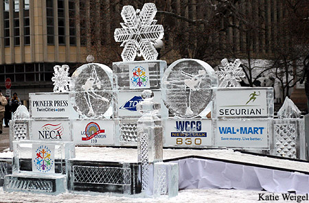 Ice sculptures