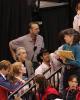 Daniil, Jennifer, and Ben sign autographs
