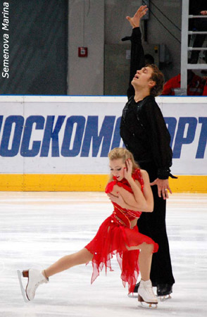 Katherine Copely &amp; Deividas Stagniunas (LTU) 