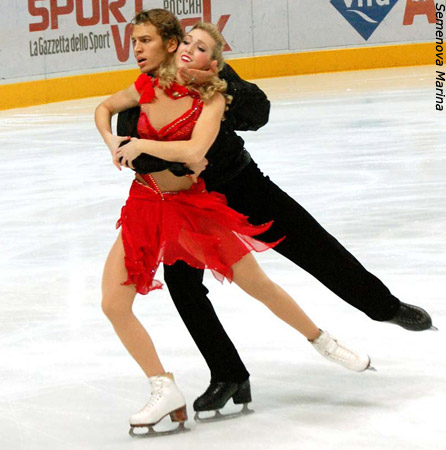 Katherine Copely &amp; Deividas Stagniunas (LTU) 