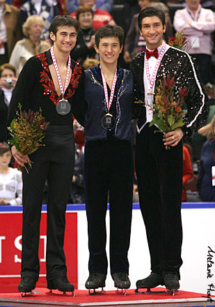 2008 Skate Canada Men's Medalists