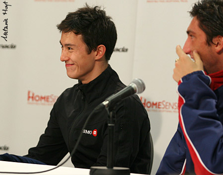 Patrick Chan and Evan Lysacek