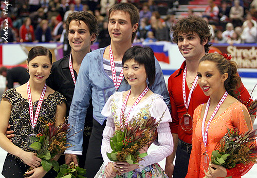 2008 Skate Canada Medalists