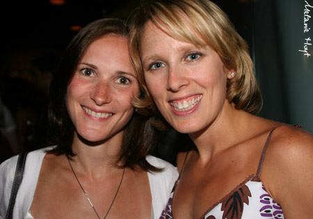 Jacinthe Larivière and Lesley Hawker