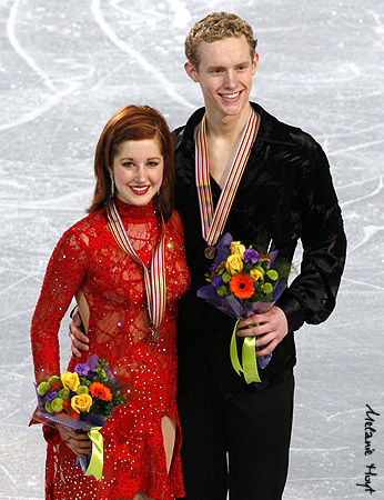 Bronze Medalists Emily Samuelson &amp; Evan Bates, U.S.A.