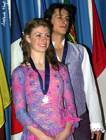 Nicole Orford &amp; Malcolm Rohon-O'Halloran, Western Novice silver
