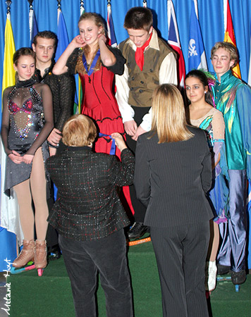 Baily Carroll &amp; Peter Gerber, Eastern Novice gold