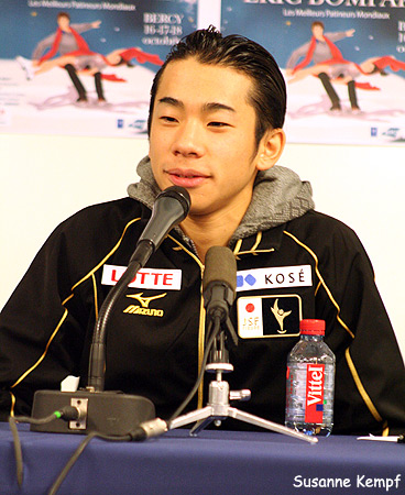 Nobunari Oda (JPN) 2nd after SP