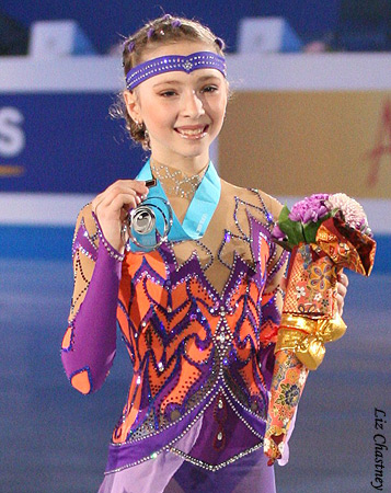Polina Shelepen (RUS) Junior Ladies Silver