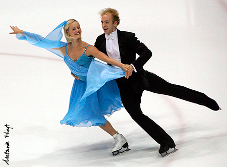 Tarrah Harvey &amp; Keith Gagnon (CAN) - Open Golden Waltz practice
