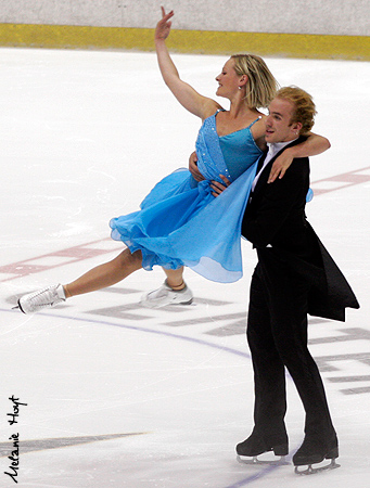 Tarrah Harvey &amp; Keith Gagnon (CAN) - Open Golden Waltz practice