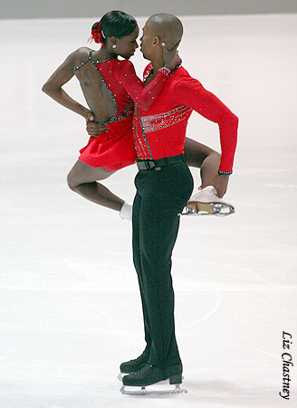 Vanessa James &amp; Yannick Bonheur (FRA)