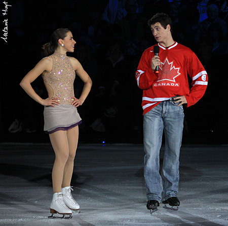 Cynthia Phaneuf and Scott Moir