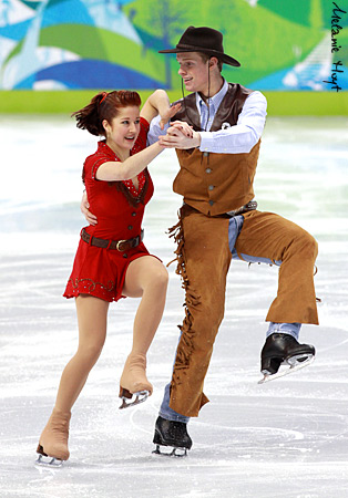 Emily Samuelson &amp; Evan Bates