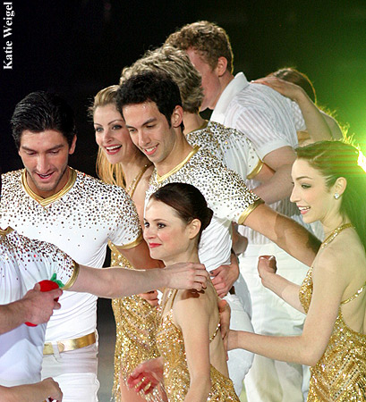 Evan Lysacek, Sasha Cohen, Meryl Davis, Tanith Belbin &amp; Ben Agosto