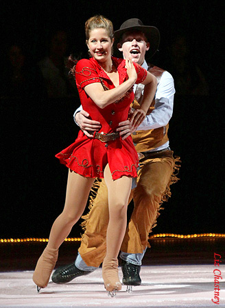 Emily Samuelson &amp; Evan Bates