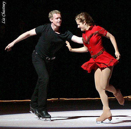 Emily Samuelson &amp; Evan Bates