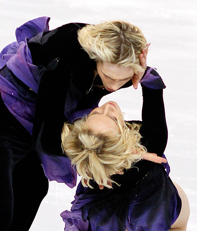 The couple that bleaches together stays together.