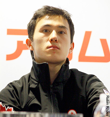 Men's SP Press Conference - Patrick Chan