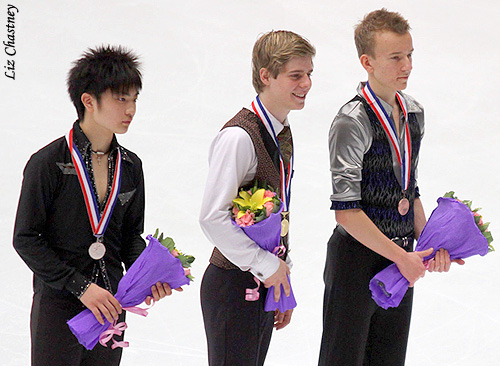 Junior Men - Posing for Media Pix