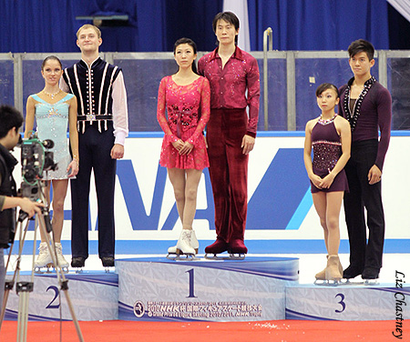 2010 NHK Pairs Medalists