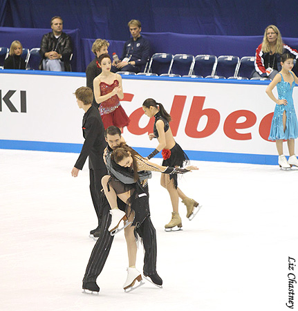 Nearing the end of the practice session