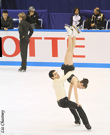 Anna Cappellini &amp; Luca Lanotte (ITA) (foreground)