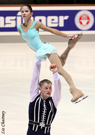 Vera Bazarova &amp; Yuri Larionov (RUS) 1st