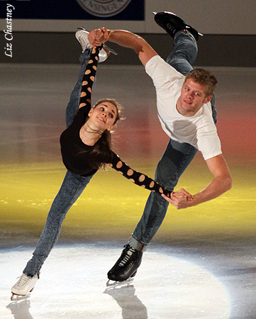 Gretchen Donlan &amp; Andrew Speroff (USA) 4th Place Pairs