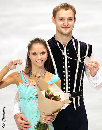 Vera Bazarova &amp; Yuri Larionov (RUS) Silver