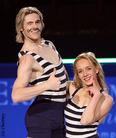 Pernelle Carron &amp; Lloyd Jones (FRA) 4th Place Dance